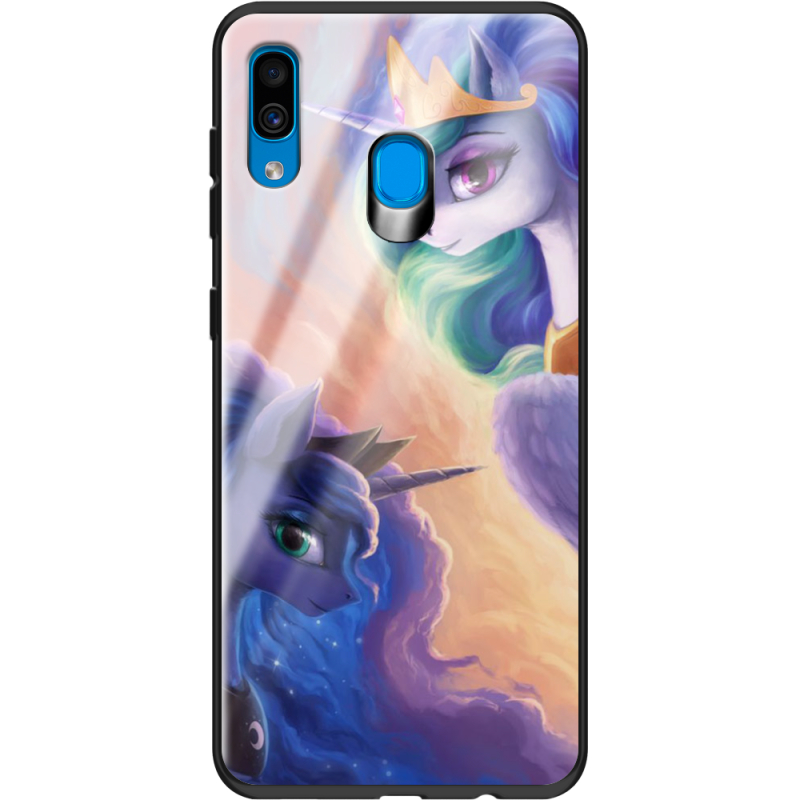 Защитный чехол BoxFace Glossy Panel Samsung Galaxy A30 My Little Pony Rarity  Princess Luna