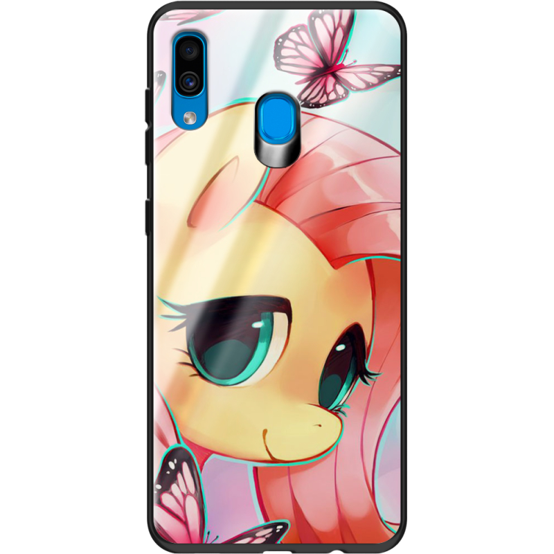 Защитный чехол BoxFace Glossy Panel Samsung Galaxy A30 My Little Pony Fluttershy