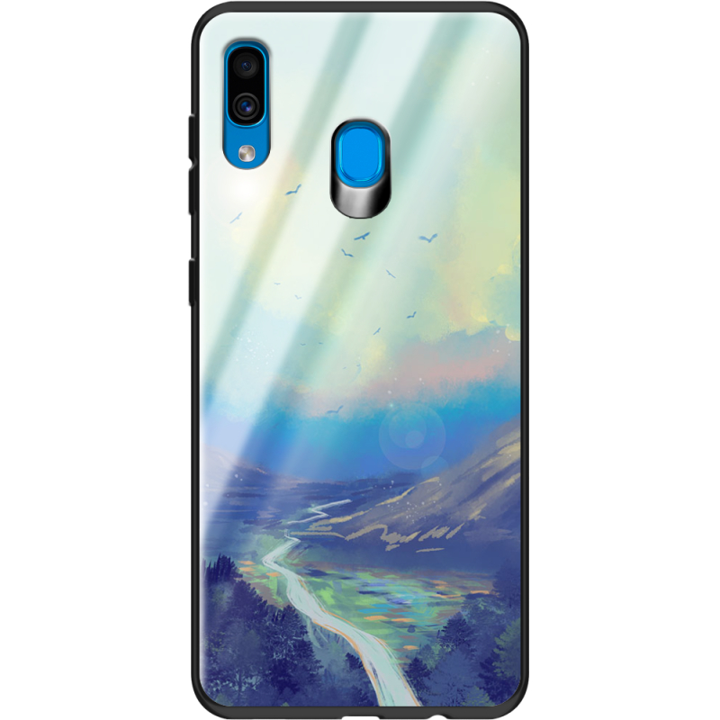 Защитный чехол BoxFace Glossy Panel Samsung Galaxy A30 Valley