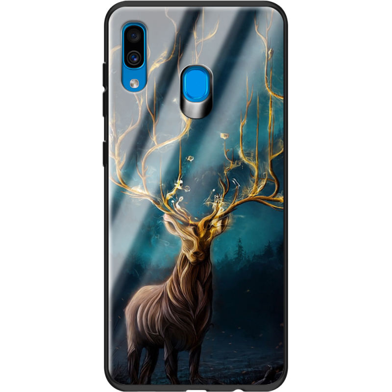 Защитный чехол BoxFace Glossy Panel Samsung Galaxy A30 Fairy Deer