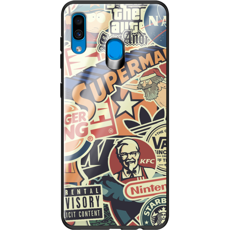 Защитный чехол BoxFace Glossy Panel Samsung Galaxy A30 