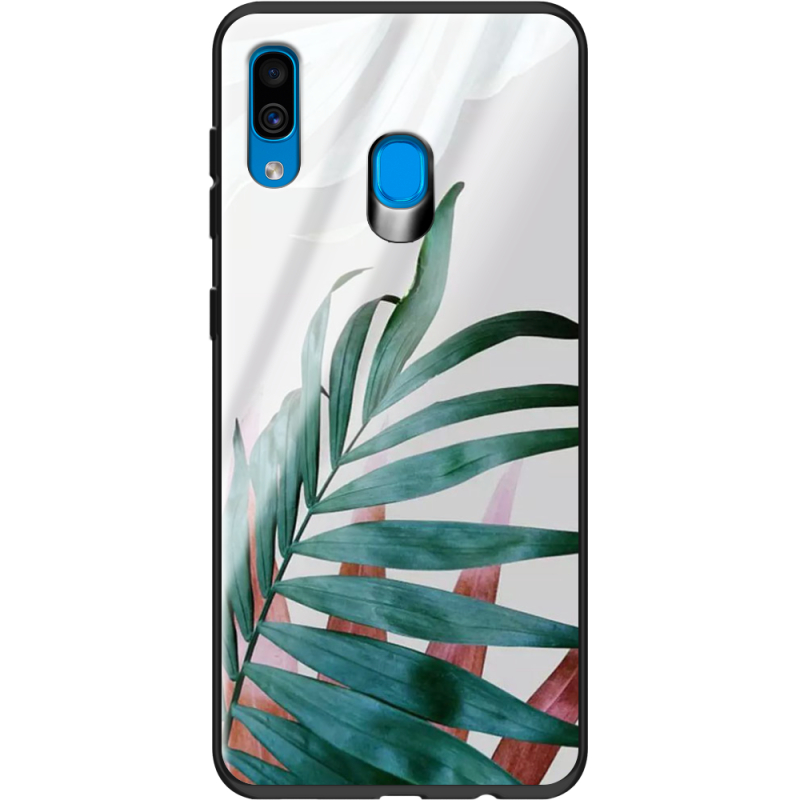 Защитный чехол BoxFace Glossy Panel Samsung Galaxy A30 Leaf