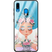 Защитный чехол BoxFace Glossy Panel Samsung Galaxy A30 Tea Girl