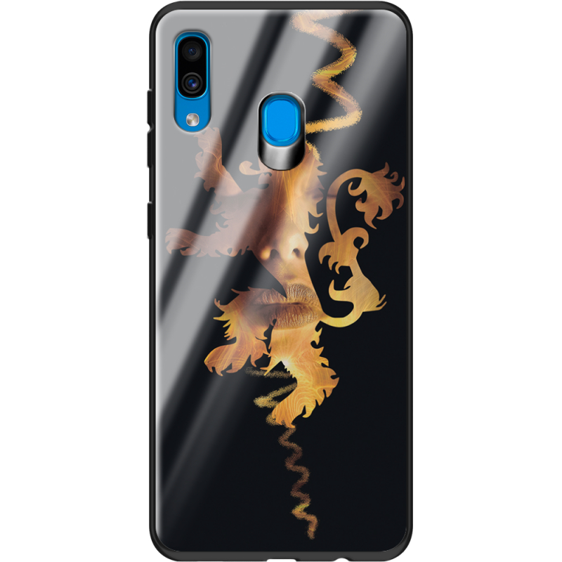 Защитный чехол BoxFace Glossy Panel Samsung Galaxy A30 Gold Thrones