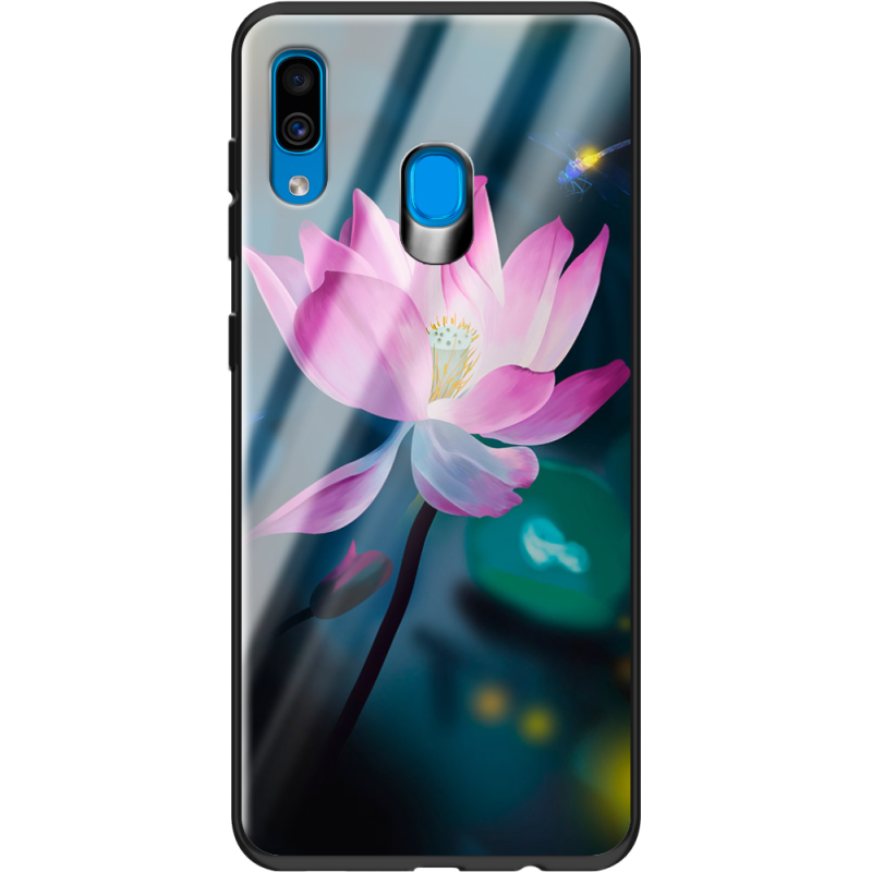 Защитный чехол BoxFace Glossy Panel Samsung Galaxy A30 Lotus