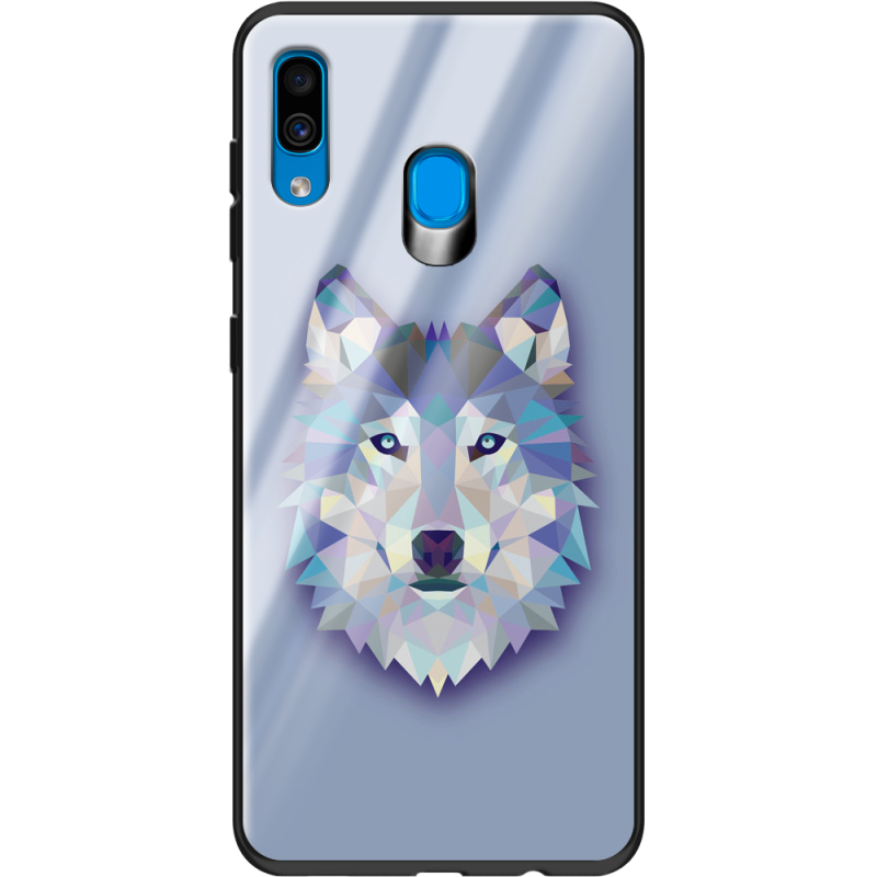 Защитный чехол BoxFace Glossy Panel Samsung Galaxy A30 Wolfie