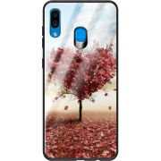 Защитный чехол BoxFace Glossy Panel Samsung Galaxy A30 Tree of Love