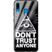 Защитный чехол BoxFace Glossy Panel Samsung Galaxy A30 Dont Trust Anyone