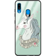 Защитный чехол BoxFace Glossy Panel Samsung Galaxy A30 My Unicorn