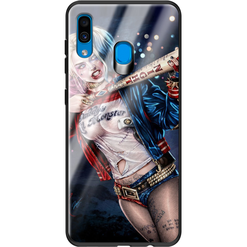 Защитный чехол BoxFace Glossy Panel Samsung Galaxy A30 Harley Quinn