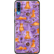 Чехол Prizma Uprint Samsung A705 Galaxy A70 Yoga Cat