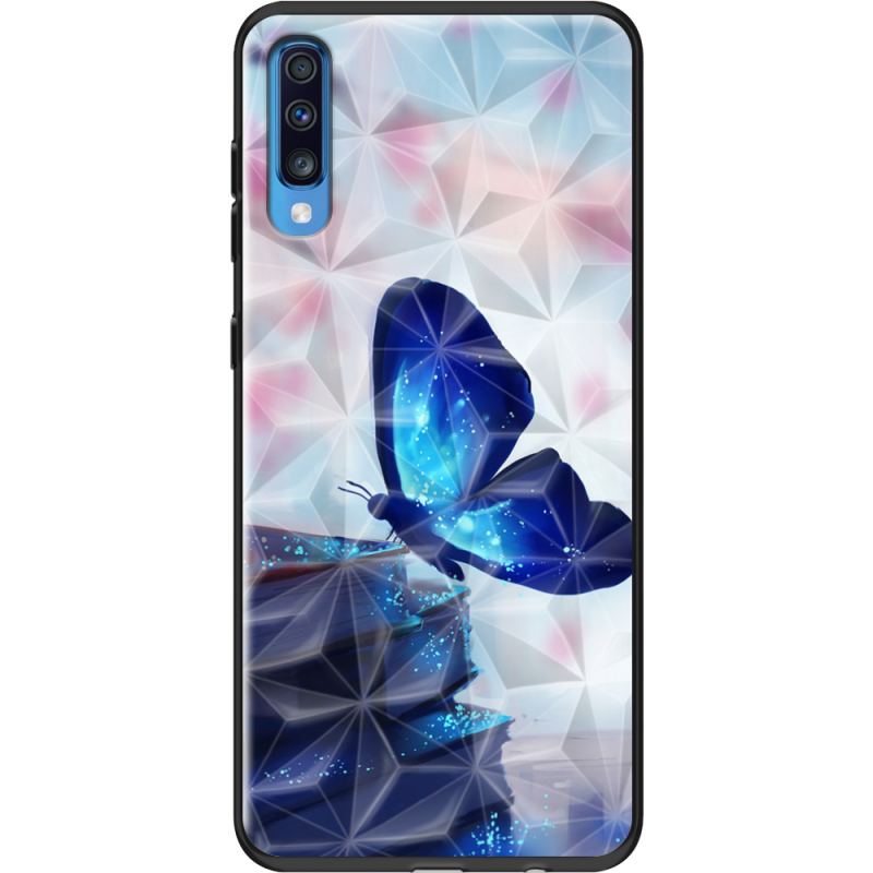 Чехол Prizma Uprint Samsung A705 Galaxy A70 Blue Butterfly