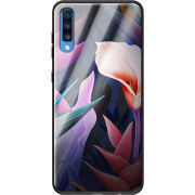 Защитный чехол BoxFace Glossy Panel Samsung Galaxy A70 Calla Flower