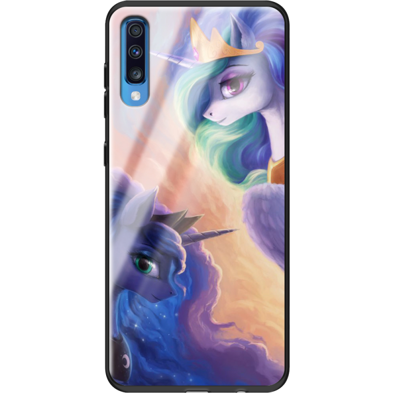 Защитный чехол BoxFace Glossy Panel Samsung Galaxy A70 My Little Pony Rarity  Princess Luna