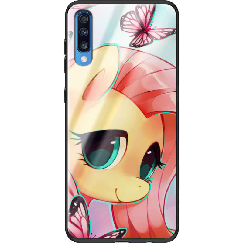 Защитный чехол BoxFace Glossy Panel Samsung Galaxy A70 My Little Pony Fluttershy