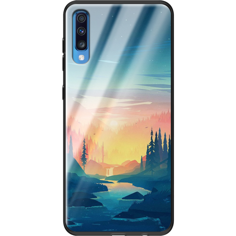 Защитный чехол BoxFace Glossy Panel Samsung Galaxy A70 