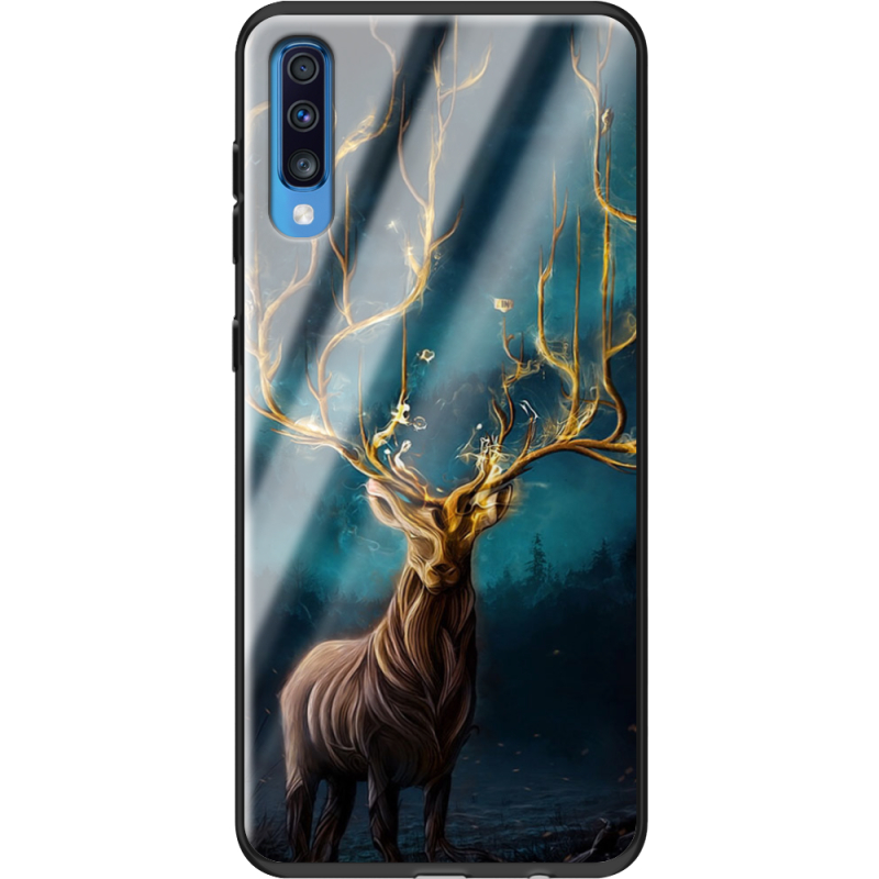 Защитный чехол BoxFace Glossy Panel Samsung Galaxy A70 Fairy Deer