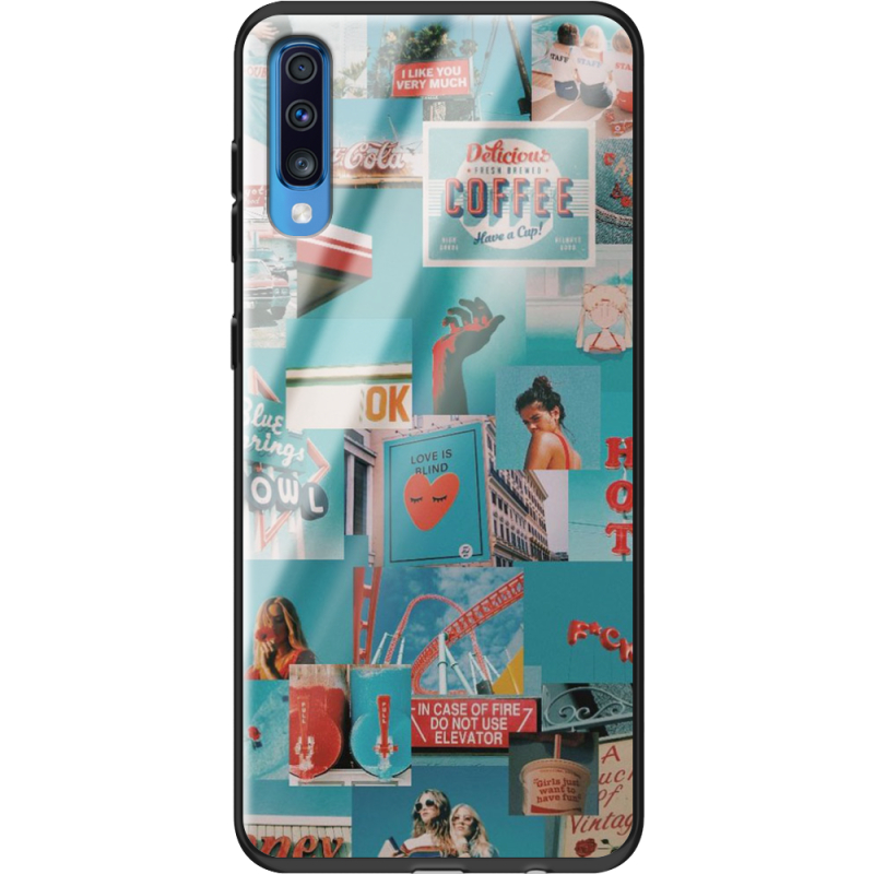 Защитный чехол BoxFace Glossy Panel Samsung Galaxy A70 