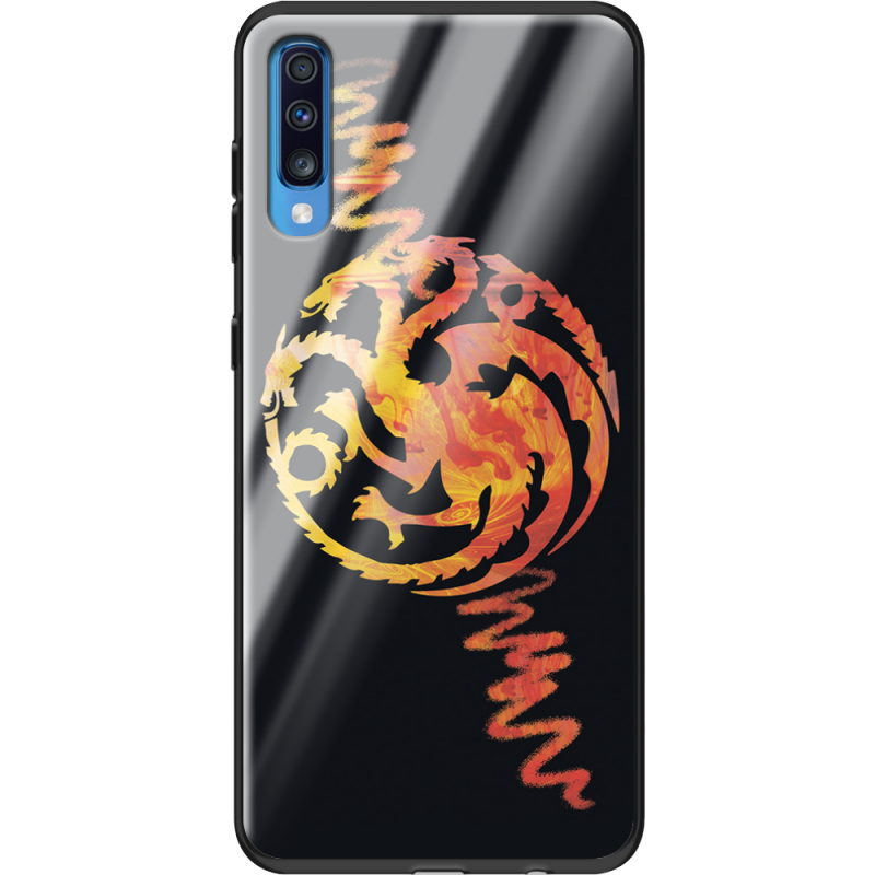 Защитный чехол BoxFace Glossy Panel Samsung Galaxy A70 Dragons Thrones