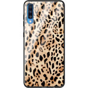 Защитный чехол BoxFace Glossy Panel Samsung Galaxy A70 Leopard Print