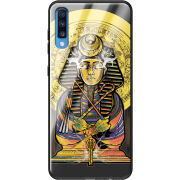 Защитный чехол BoxFace Glossy Panel Samsung Galaxy A70 Gold Pharaoh