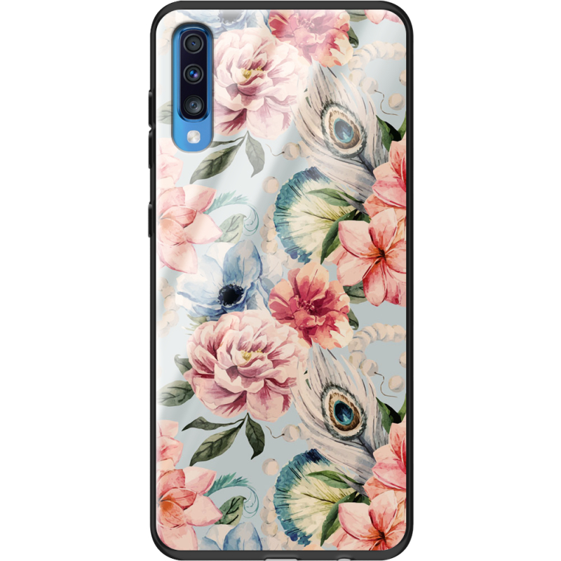 Защитный чехол BoxFace Glossy Panel Samsung Galaxy A70 Rosy