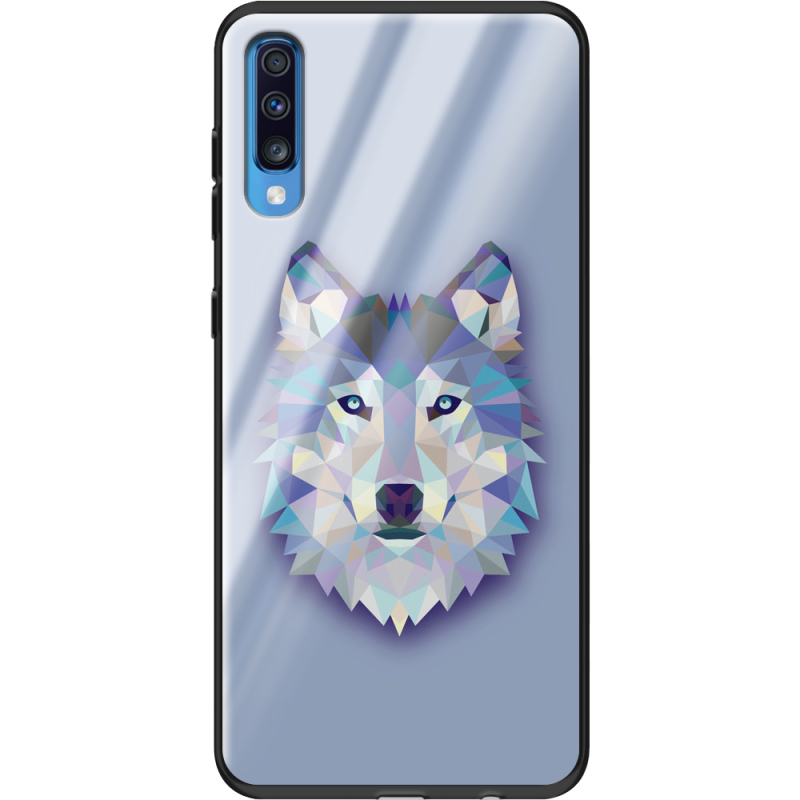 Защитный чехол BoxFace Glossy Panel Samsung Galaxy A70 Wolfie