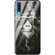 Защитный чехол BoxFace Glossy Panel Samsung Galaxy A70 Smokey Monkey