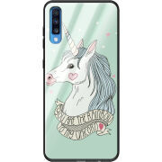 Защитный чехол BoxFace Glossy Panel Samsung Galaxy A70 My Unicorn