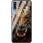 Защитный чехол BoxFace Glossy Panel Samsung Galaxy A70 Tiger