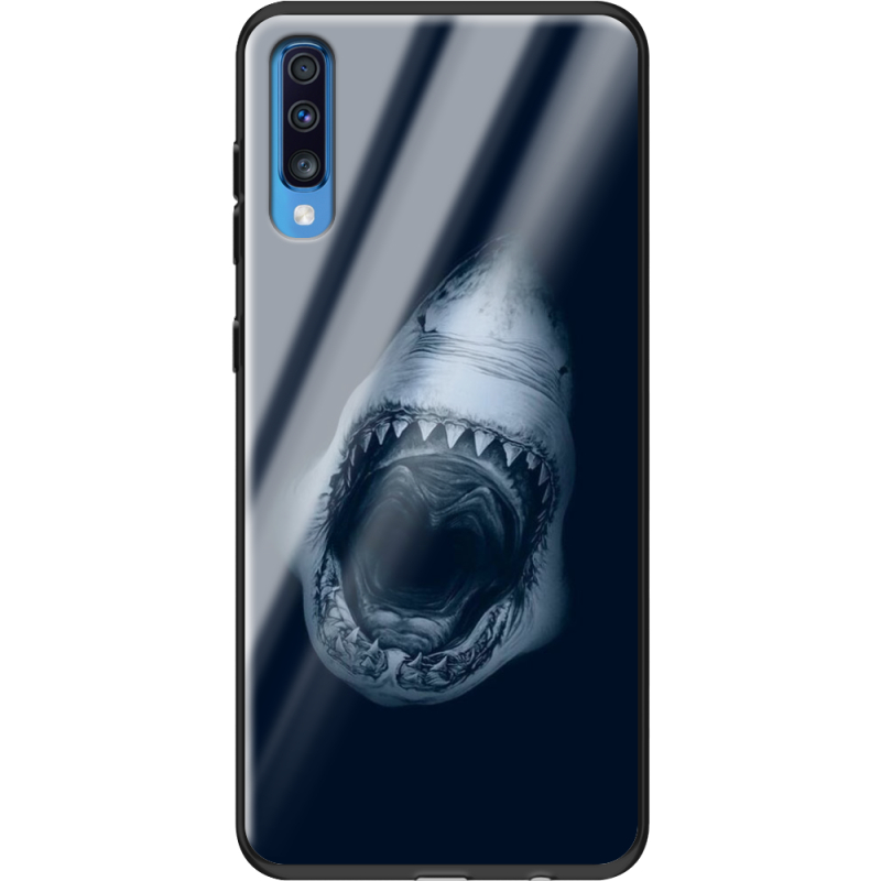 Защитный чехол BoxFace Glossy Panel Samsung Galaxy A70 Shark