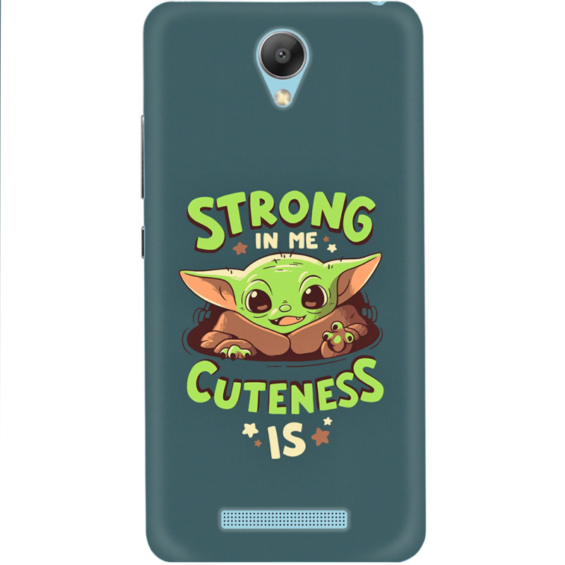 Чехол Uprint Xiaomi Redmi Note 2 Strong in me Cuteness is