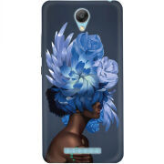 Чехол Uprint Xiaomi Redmi Note 2 Exquisite Blue Flowers