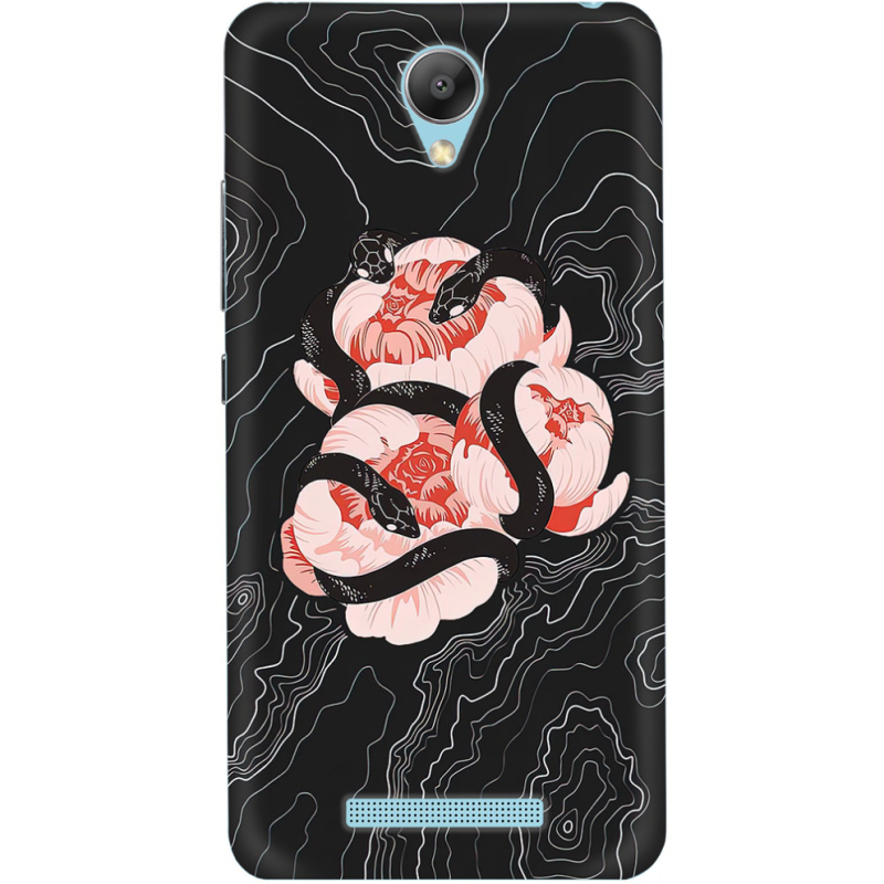 Чехол Uprint Xiaomi Redmi Note 2 Snake Rose