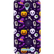 Чехол Uprint Xiaomi Redmi Note 2 Halloween Purple Mood