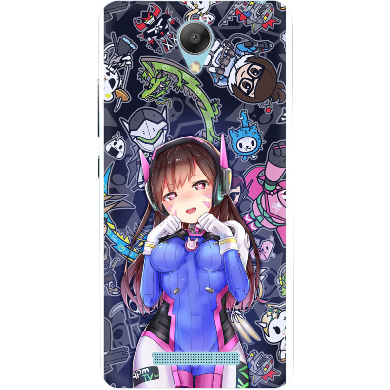 Чехол Uprint Xiaomi Redmi Note 2 Overwatch D.VA