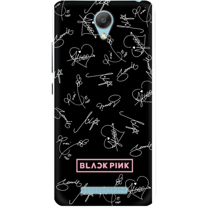 Чехол Uprint Xiaomi Redmi Note 2 Blackpink автограф
