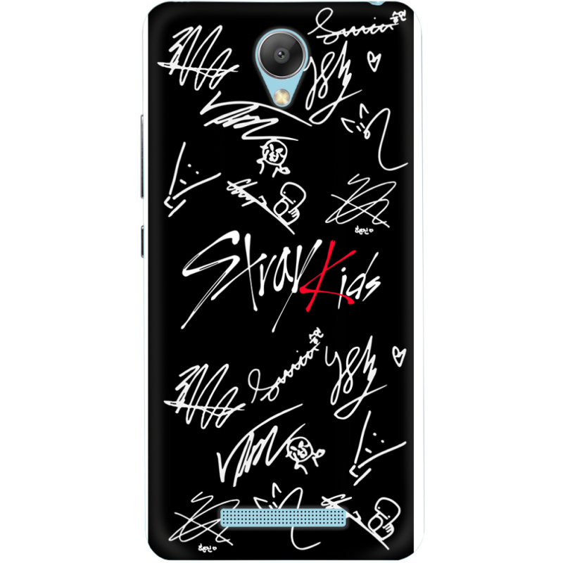 Чехол Uprint Xiaomi Redmi Note 2 Stray Kids автограф