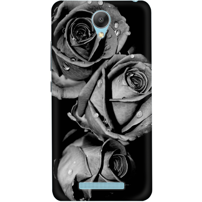 Чехол Uprint Xiaomi Redmi Note 2 Black and White Roses
