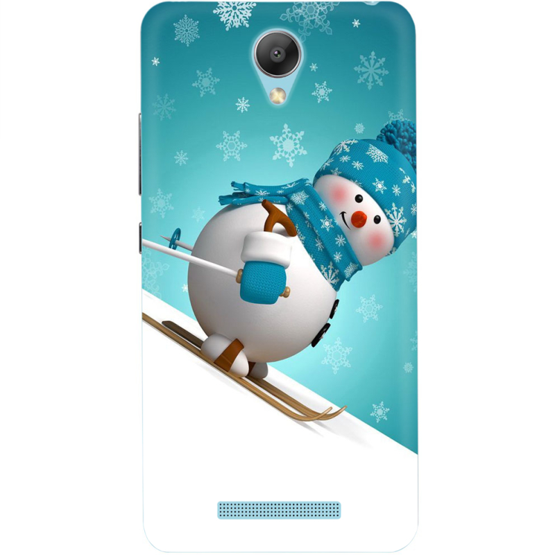 Чехол Uprint Xiaomi Redmi Note 2 Skier Snowman