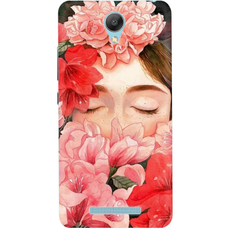 Чехол Uprint Xiaomi Redmi Note 2 Girl in Flowers