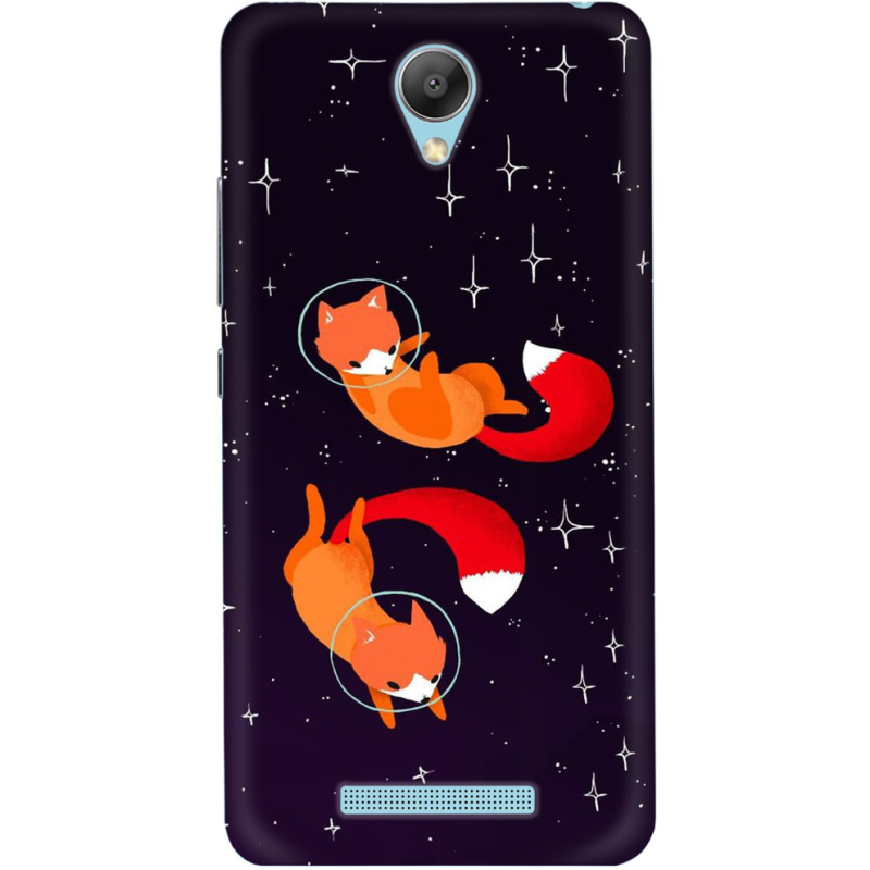 Чехол Uprint Xiaomi Redmi Note 2 Fox-Astronauts
