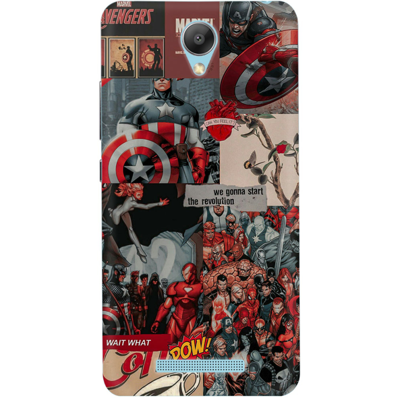 Чехол Uprint Xiaomi Redmi Note 2 Marvel Avengers