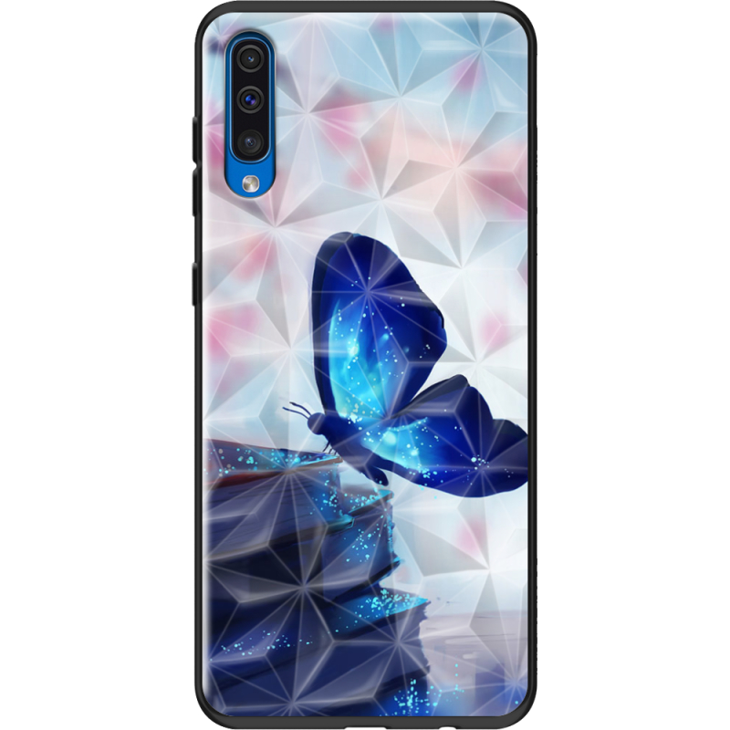 Чехол Prizma Uprint Samsung A505 Galaxy A50 Blue Butterfly