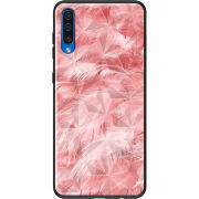 Чехол Prizma Uprint Samsung A505 Galaxy A50 Pink Feathers