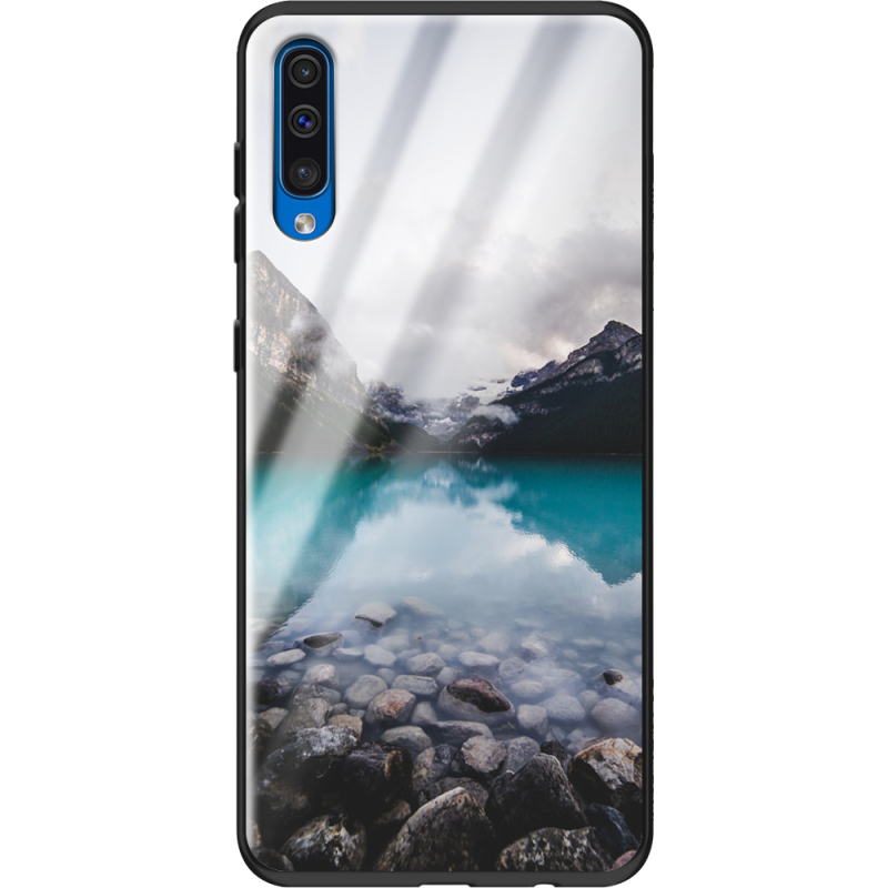 Защитный чехол BoxFace Glossy Panel Samsung Galaxy A50 Blue Lake