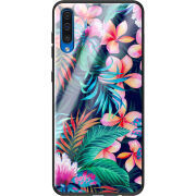 Защитный чехол BoxFace Glossy Panel Samsung Galaxy A50 Exotic Flowers