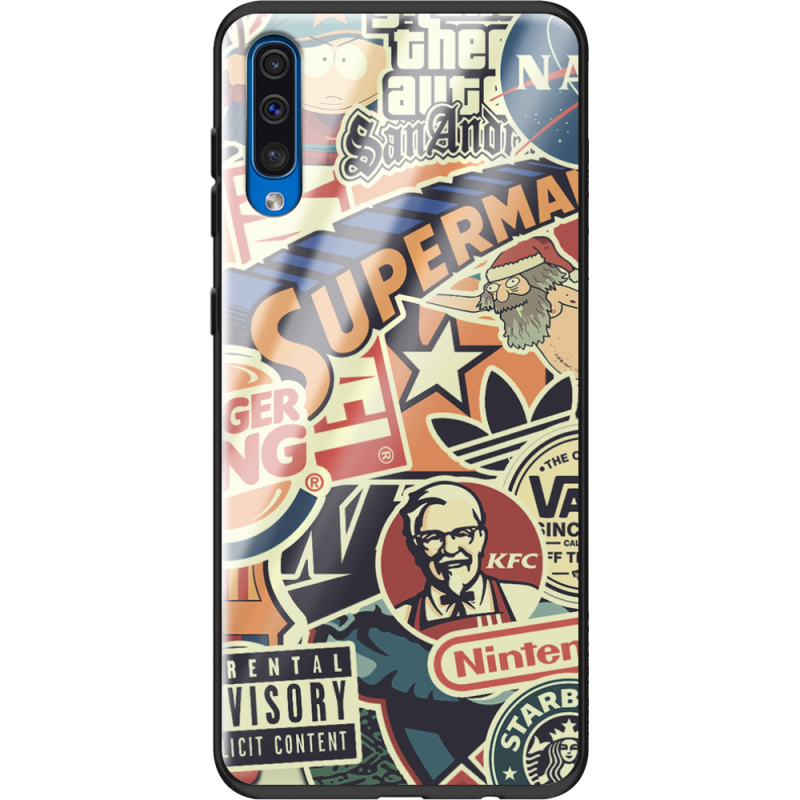 Защитный чехол BoxFace Glossy Panel Samsung Galaxy A50 