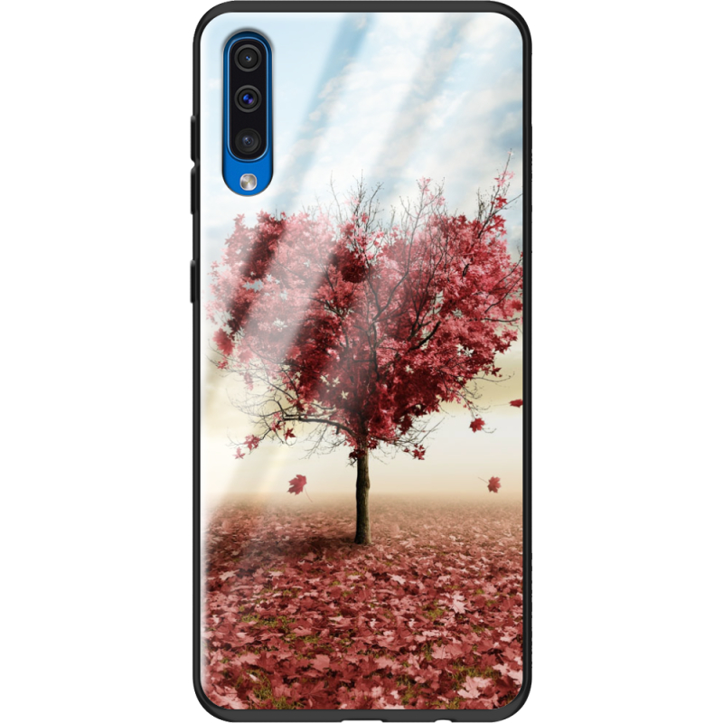 Защитный чехол BoxFace Glossy Panel Samsung Galaxy A50 Tree of Love