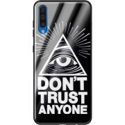 Защитный чехол BoxFace Glossy Panel Samsung Galaxy A50 Dont Trust Anyone